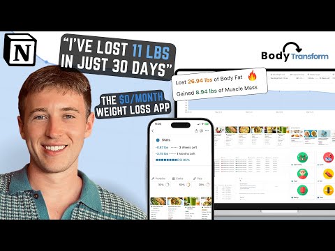 The Most Effective Weight Loss Tracker System Ever (Notion Template & Demo)