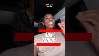 What an experience! #4dx #4d #review #movietheater #tryingnewthings #musttry #thingstodo #immersive