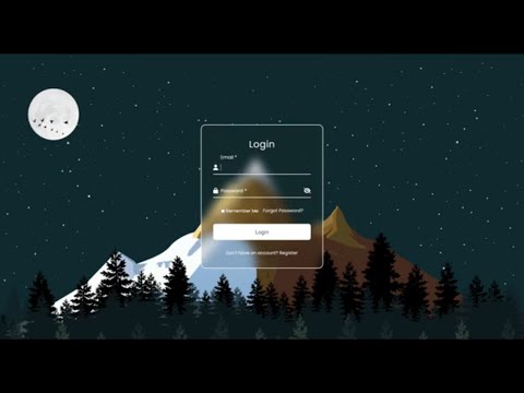 How To Make Website With Login System