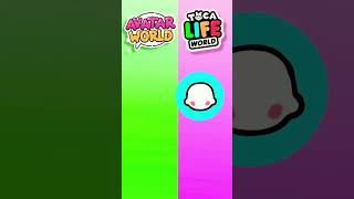 AVATAR WORLD X TOCA BOCA🥰WHICH is Better? #avatarworld#tocaboca  #avatarworldgameplay #tocalifeworld