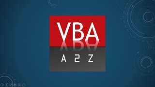 VBAA2Z - Simplified VBA Programming Tutorials