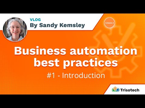Business automation best practices #1 - Introduction