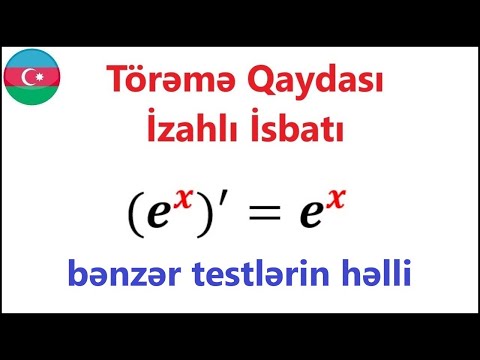 Törəmə izahlı isbatı