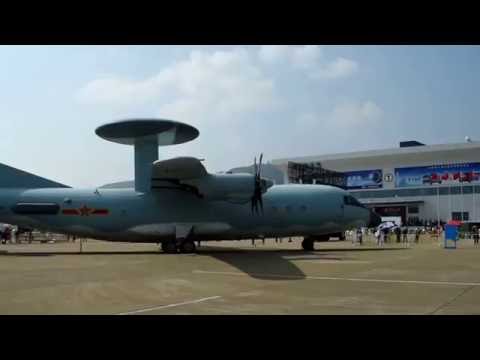 珠海航展解放軍空軍參展軍機與部分無人機