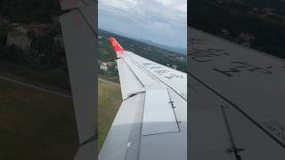 #shorts *Beautiful scenery* Chengdu Airlines 成都航空 Comac 商飞 C909 takeoff from Yueyang Airport 岳阳机场