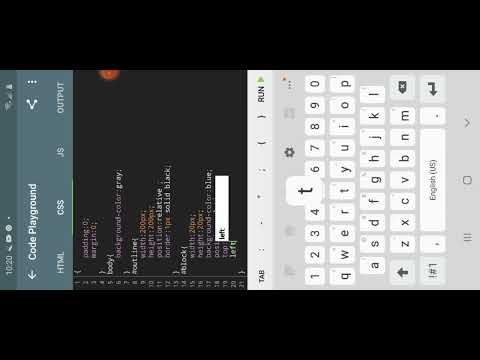 How to code a block using SoloLearn(html, css)