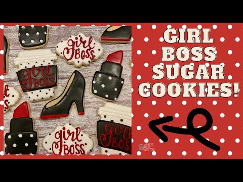 Girl Boss | Cookie Decorating Tutorial!