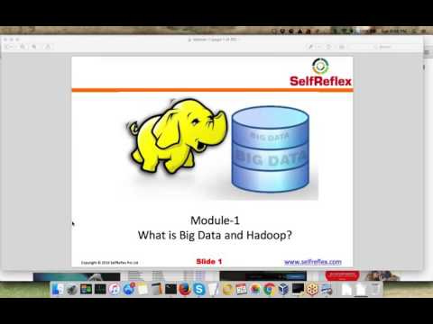 Big Data and Hadoop Fast Track Course - 1st session | SelfReflex