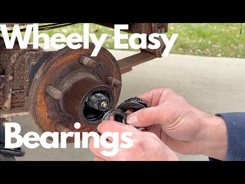 Beginner Successfully Installs Wheel Bearings on Trailer!