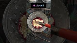 Beetroot facial for smooth and glowing skin at home best De-Tanning Remedy ✨💞#facepack #facemask #1m