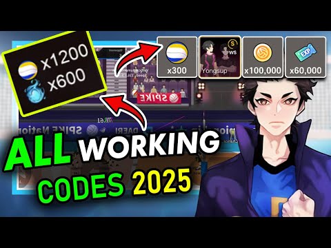THE SPIKE VOLLEYBALL STORY COUPON CODE 2025 | THE SPIKE CODE | SPIKE VOLLEYBALL CODE ANDROID GAME