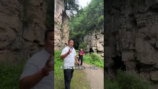 #奥运会 #悬棺 #旅行推荐官 山西大山悬崖绝壁惊现悬棺，在北方属实罕见
