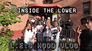Inside the Lower: LES HOOD VLOG with KB & YBC BELLY #hoodvlogs #shortsfeed