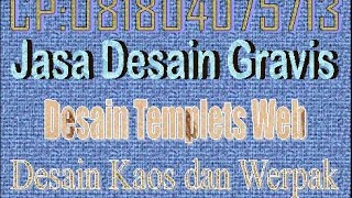 Jasa Desain Gravis | Jasa Web | Web Skolah | Web Seo