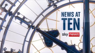 Sky News at Ten | England star Jess Carter targeted by racist abuse during Euros