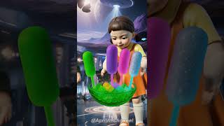 Squid Game AI Korean Ice Cream ASMR #squidgame #squidgame2 #ai #asmr