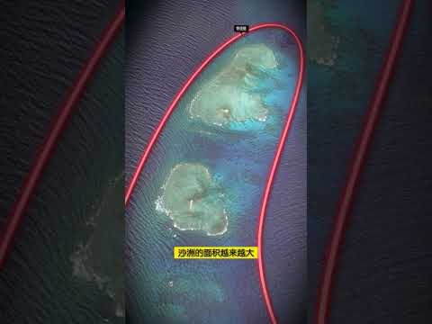 卫星视角看“海上长城”铁线礁，南沙群岛的“眼睛与哨兵”