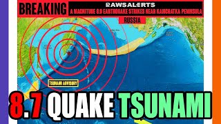 🚨BREAKlNG: MASSIVE EARTHQUAKE AND TSUNAMI WARNING!!! 🟠⚪🟣