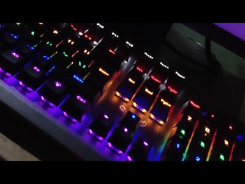 The RGB modes of cheapest gaming mechanical  keyboard quantum9800
