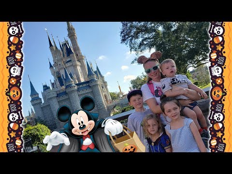 Kinder Playtime Halloween Disney World Trip Vlog Not So Scary Family Friendly Videos for Kids