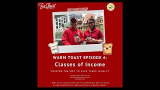 TaxSmart Cafe - Warm Toast #6 - Classes of Income