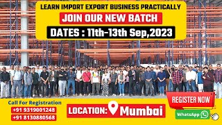 IMPORT-EXPORT Practical Training in Mumbai: Get the Training You Need to Succeed | By Harsh Dhawan