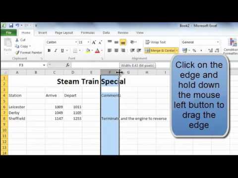What is Excel - Working with Excel Cells Computer Lesson