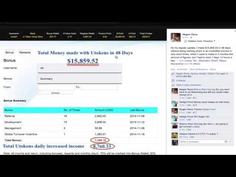 UFUN UToken   $15,000 In Just 48 Days With UTokens