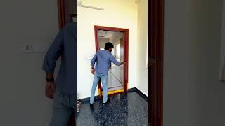 Pleated mesh door, sliding mesh door, #mosquitoscreen #insectdoor #mosquitonetdoors #hyderabad