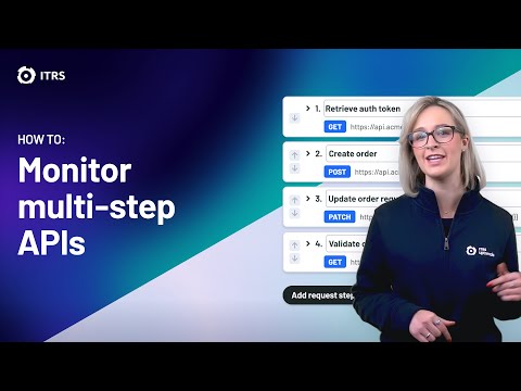Uptrends - How to: monitor multi-step APIs