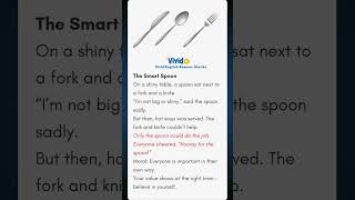 The Smart Spoon #english #shortstory #englishlistening #englishstory #story #beginnerenglish
