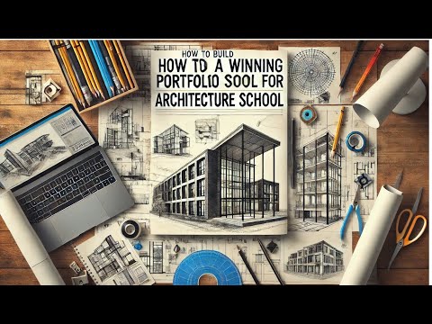 🏛 How to Build a Winning Portfolio for Architecture School 🎨📐