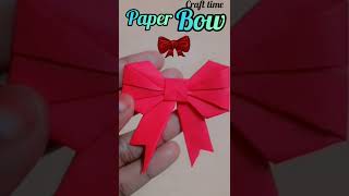 Diy bow🎀/subscribe now/Craft time #shorts #youtube #youtubeshorts