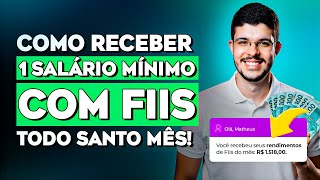 VEJA AGORA: COMO RECEBER R$1500 COM FIIS TODOS OS MESES! Quanto VOCÊ precisa INVESTIR?