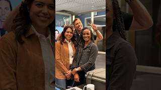 Just a little Bradford BTS on set of #TheRookie!