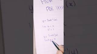 How to prove HYPERBOLIC FUNCTIONS FORMULA.#original channel #Full videos on my channel #hyperbolic.m