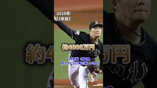 山本由伸　成績＆年棒#野球 #プロ野球ニュース #なんj野球＃イチロー＃バファローズ＃オリックス＃MLB　＃ドジャース