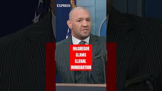 Conor McGregor SLAMS 'illegal immigration racket' before Trump meeting