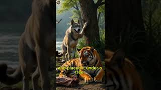 The Strong Tiger and the Clever Wolf - A Jungle Adventure #TigerAndWolf #JungleAdventure #Friendship