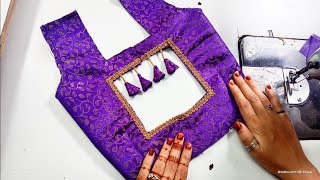 Baby girl blouse design cutting and stitching|| simple method