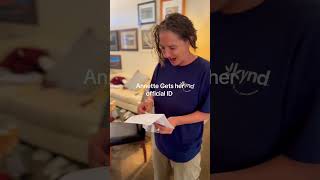 Annette gets her ID #healthyfamilyforce #schizoaffectivedisorder