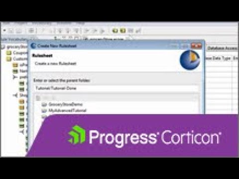 Corticon creating and testing a rule