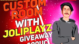 𝗖𝘂𝘀𝘁𝗼𝗺 𝗿𝗼𝗼𝗺✌🏼 Uc giveaway JOLIPLAYZ