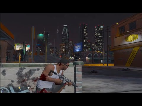 GTA 5: LSPD Vs. Franklin (720p) La Mesa (East Los Santos, Los Santos)