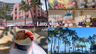 vlog:新婚旅行でハワイへ🌺食や自然、ショッピングなど好きなものを詰め込んだ旅🫐