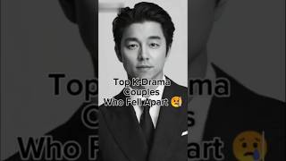 Top K-Drama Couples Who Couldn’t Be Together💔#KDramaCouples#BreakupScene #HeartbreakingKDrama#shorts