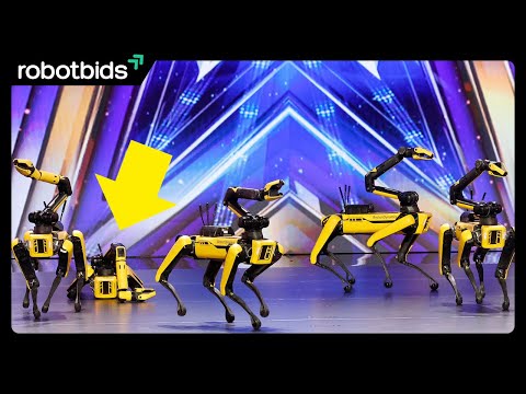 Boston Dynamics Robot Spot Performs on America's Got Talent