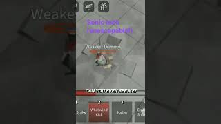 unescapable sonic tech! #roblox #thestrongestbattlegrounds #tech #technology