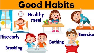Healthy Habits for kids | Learn about healthy habits | English song for kids