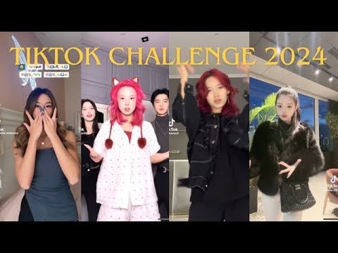 TikTok dance challenge 2024!Do you know all this trend?#tiktokchallenge